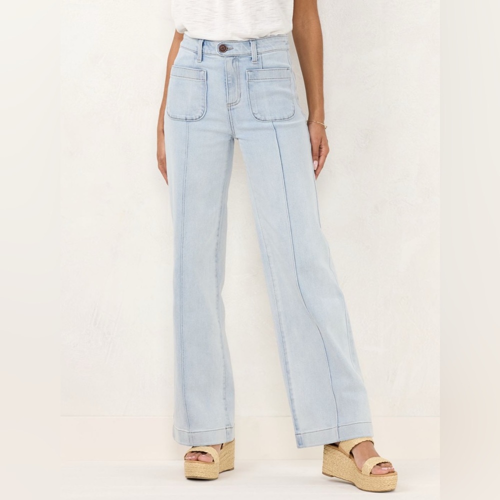 LC Lauren Conrad Light Wash Flare Jeans